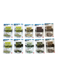 HotWheels Pantone Silver Series Mainline Card art Complete Set of 10 Cars | 1:64 Scale Collectible Die-Cast Vehicle Set