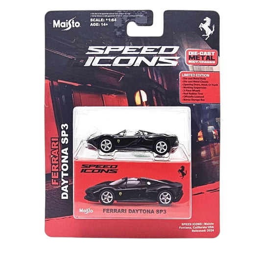 Maisto speed icons Ferrari Daytona sp3 1:64 Scale