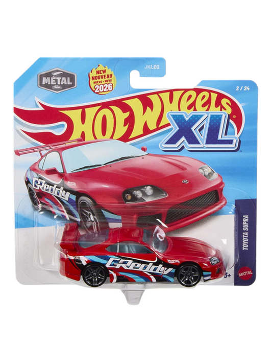 HotWheels XL 2026 Toyota Supra Imported Premium 1:43 Scale