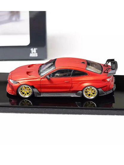 Street Warrior BMW M4 Premium Diecast 1:64 Scale (With Acrylic Case)