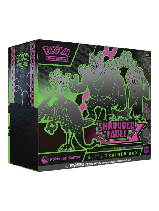 Pokemon Scarlet and Violet Shrouded Fable Elite Trainer Box ETB (English)