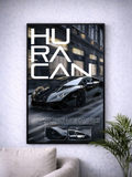LAMBORGHINI HURACÁN | CONCEPT CARS #23 |CAR POSTER (A4 Size)