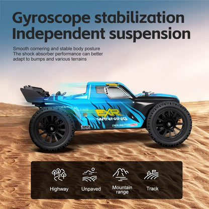 EXR Winning RC Car Power- Rallying, Rear - Wheel 2.4 GHz High-performance brushed motor Top speed up to 30KM/H Rechargeable battery system 1:24 Scale Red / Blue Diecast Model Remote control Car