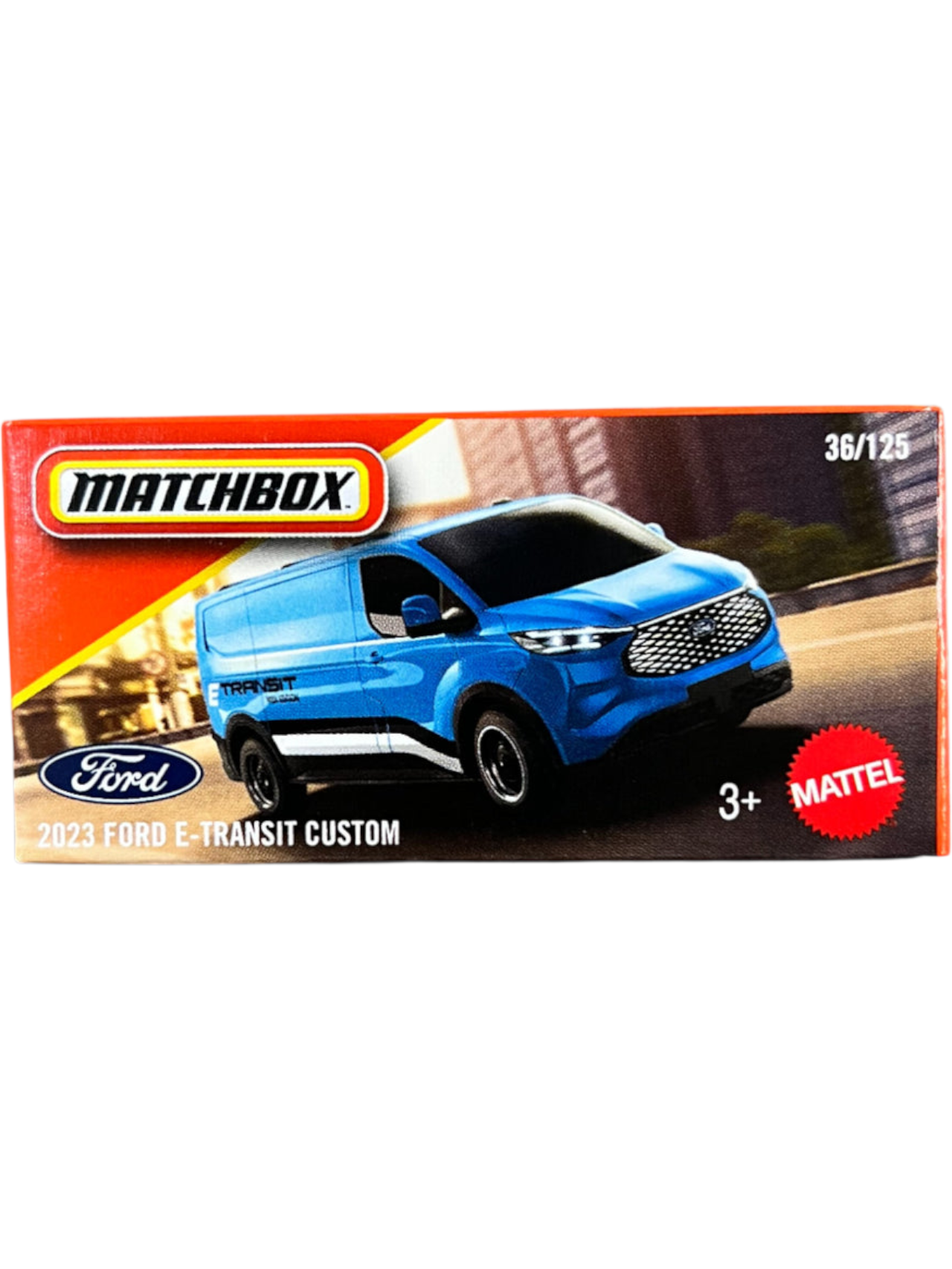 Matchbox E‑Transit model