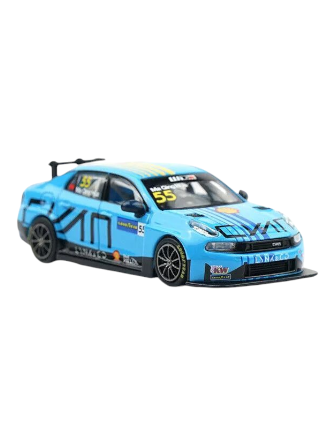 Xcartoys Lynk & Co 03TCR Race Car MaQinghua-WTCR 2022 T1-14 1:64 Scale