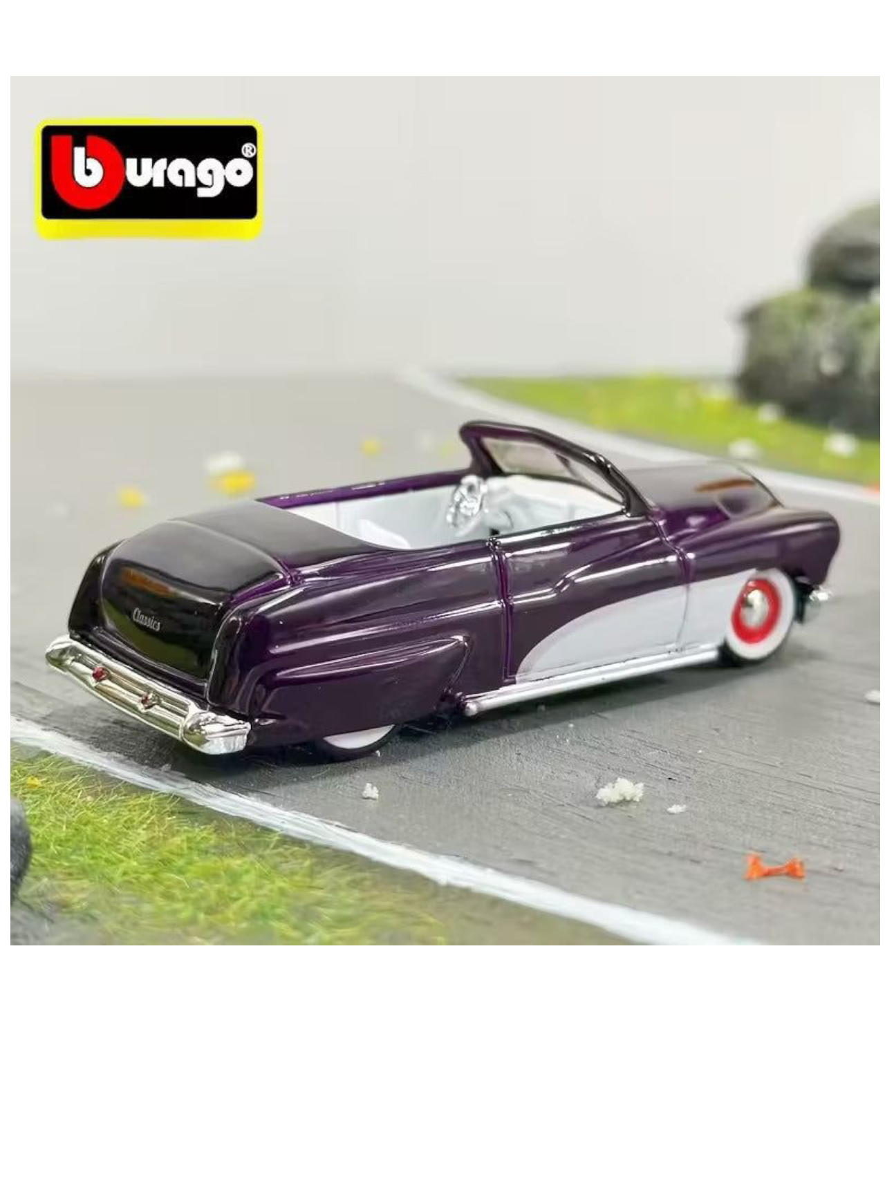Bburago Vintage Cars 1950 Mercury 1:64 Scale