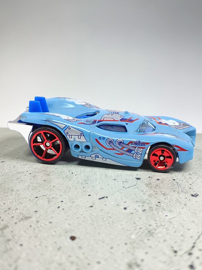 Hotwheels Silver Series "PROTOTYPE H-24" Imported Card Art 1:64 Scale