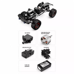 MJX Hyper Go H18P 1:18 Ford Bronco R Brushless 4WD RC remote control playbackRock Crawler