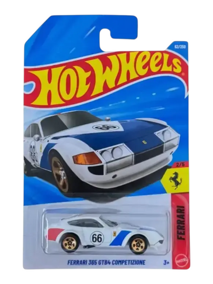 HotWheels Ferrari 365 GTB4 Competizione Imported Mainline 1:64 Scale