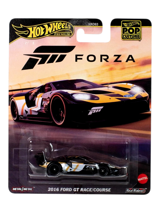 HotWheels Pop Culture Forza 2016 Ford GT Race/Course Imported Premium 1:64 Scale