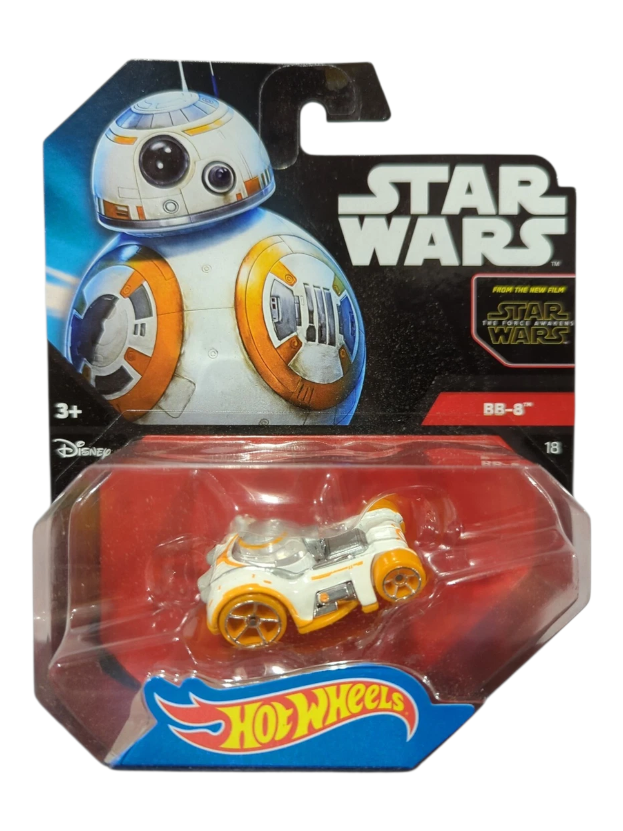HOTWHEELS STAR WARS BB-8 IMPORTED PREMIUM 1:64 SCALE