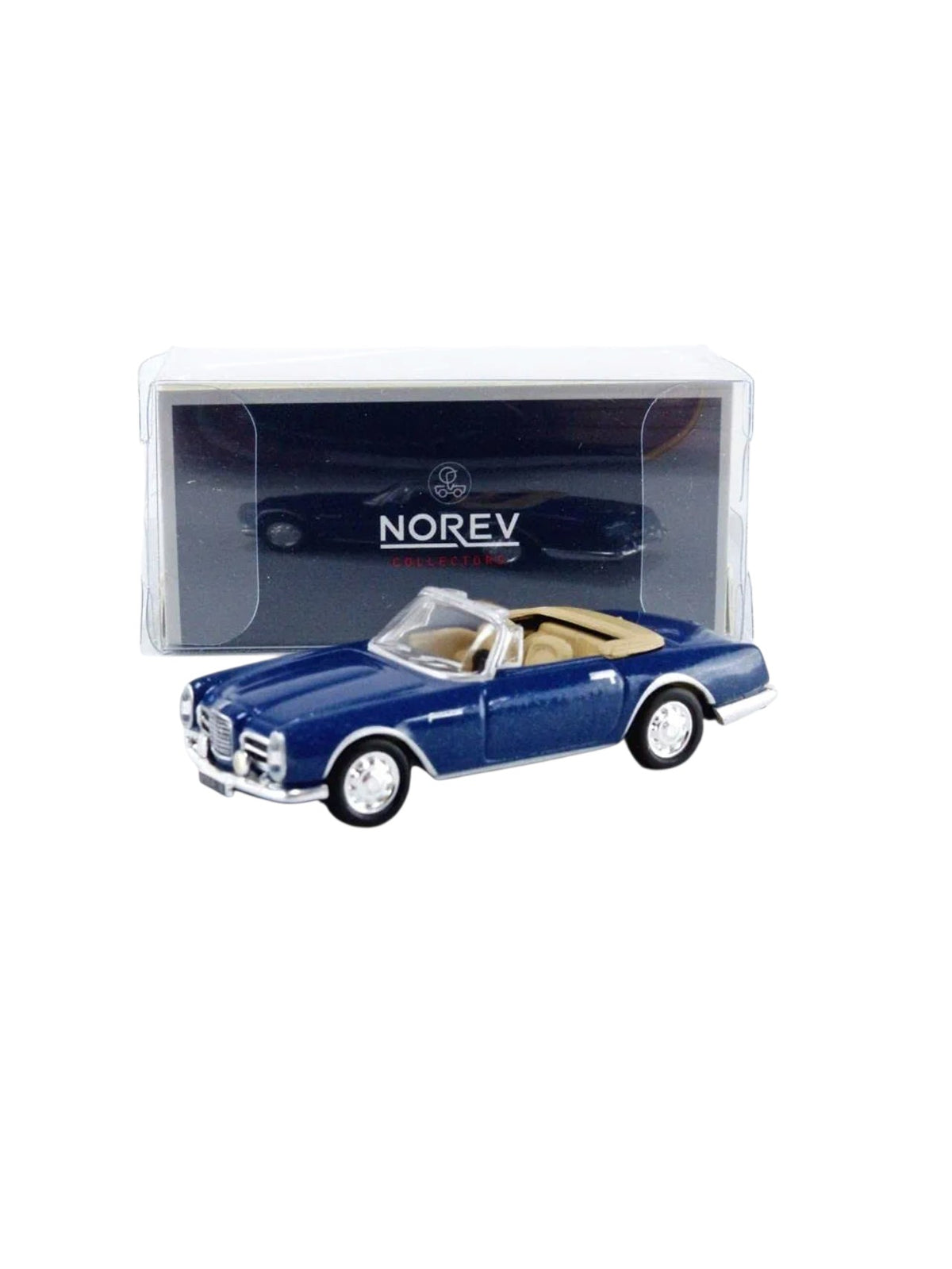 NOREV "Facel Vega III Cabriolet 1963 metallic Blue UV1 1:87 Scale