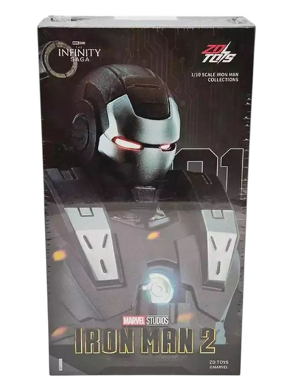 ZD Toys Marvel Studios The Infinity Saga Iron Man 2 MK1 Action Figure 1:10 Scale (Size-7 Inch)