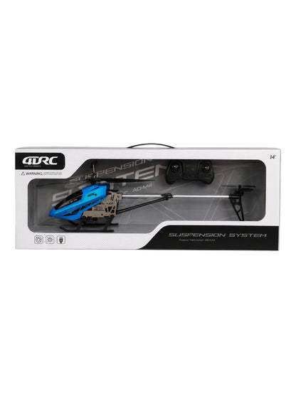 4DRC Remote Control Helicopter – Up to 80 Metre Flying Range, Rechargeable Battery, Suspension System Coaxial Helicopter 4D-M4