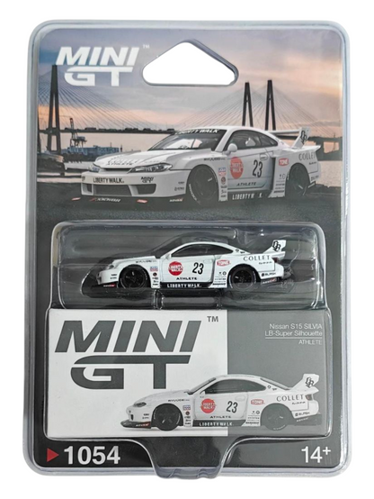 Mini GT Nissan S15 Silvia LB-Super Silhoutte (Athlete) Code-1054 1:64 Scale