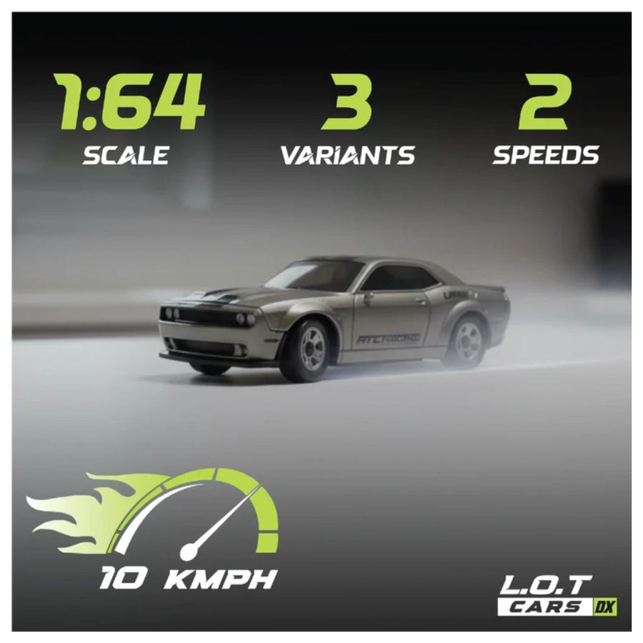 LD RTR (No.3601) 2.4GHz Wireless Remote Control Headlamp Light Turbo Speed 1:64 Scale RC Model
