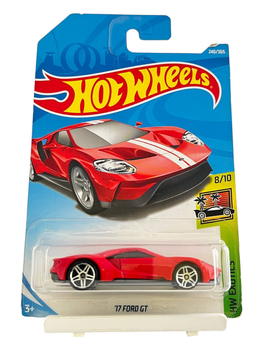 HotWheels 17 Ford GT Imported Mainline 1:64 Scale