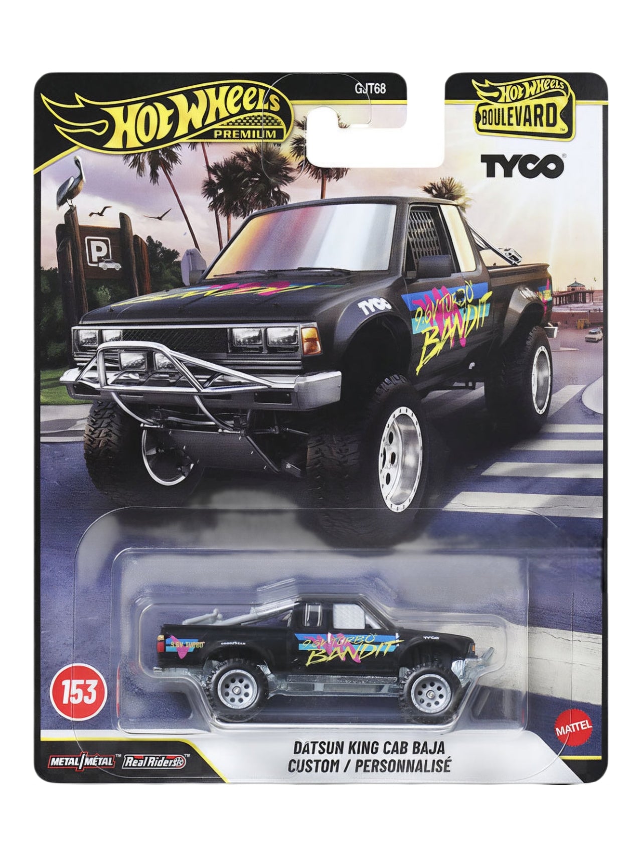 HotWheels "Datsun king Cab baja Custom/Personnalise" Imported Premium 1:64 Scale