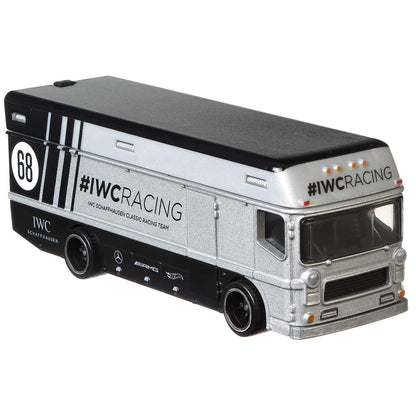 Hotwheels carr Culture Mercedes Benz 300 sl euro hauler imported team transport 1:64 Scale