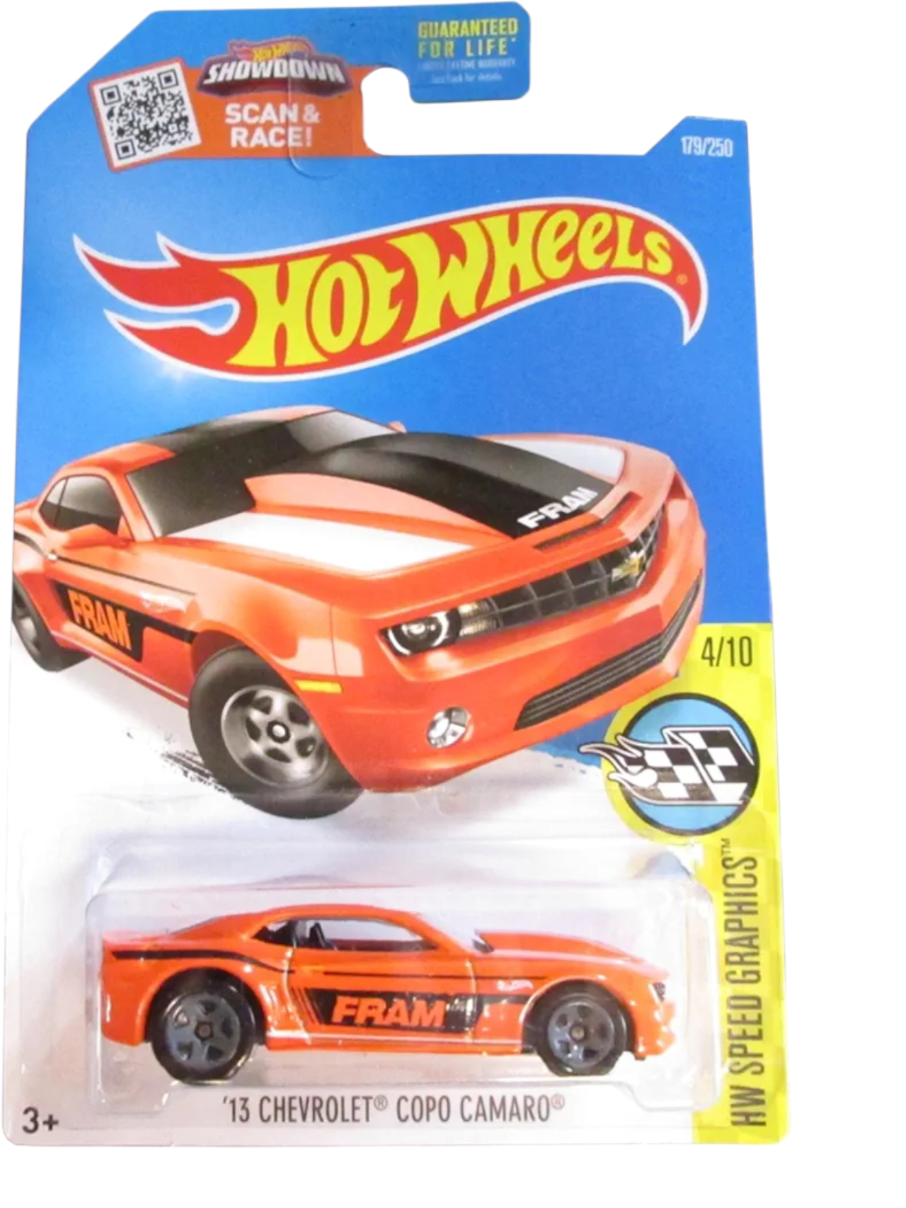 HotWheels '13 chevrolet copo camaro Imported Mainline 1:64 Scale