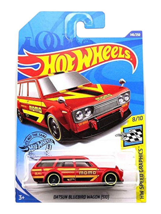 HotWheels Datsun Bluebird Wagon ( 510 ) Imported Mainline 1:64 Scale GHC90-D7C5G1