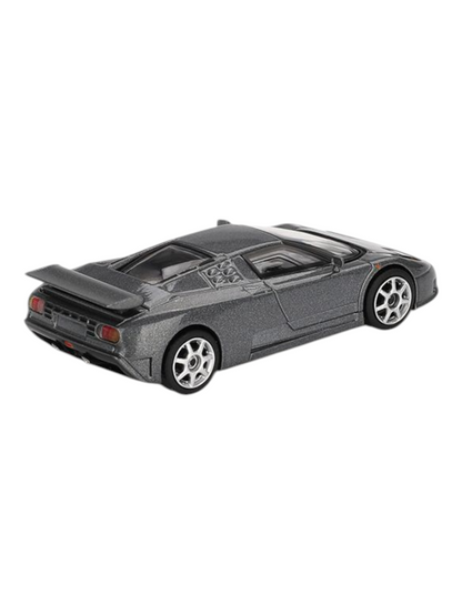 Mini GT Bugatti EB110 (Super Sport Grigio Scuro) Code -1002 1:64 Scale