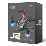 J2 Drone 360° Obstacle Avoidance Cool Lighting , Electric Adjustment Camera High Definition Aircraft Model