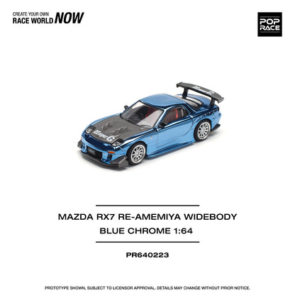 Pop race pr64-223 mazda rx7 re-amemiya 1:64 Scale