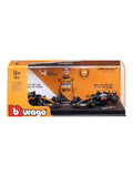 Bburago (18-58019N) Mclaren Formula 1 Team No.4 Lando Norris 'Australian Gp-2025 British Gp - 2025 Mclaren MCL39 1:64 Scale Diecast Model