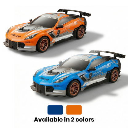Joy Junction Mustang JOY Junction Mustang 1:10 Scale High-Speed RC Racing Car – 2.4GHz Remote Control Sports Car with Rechargeable Battery, LED Lights & Drift Performance