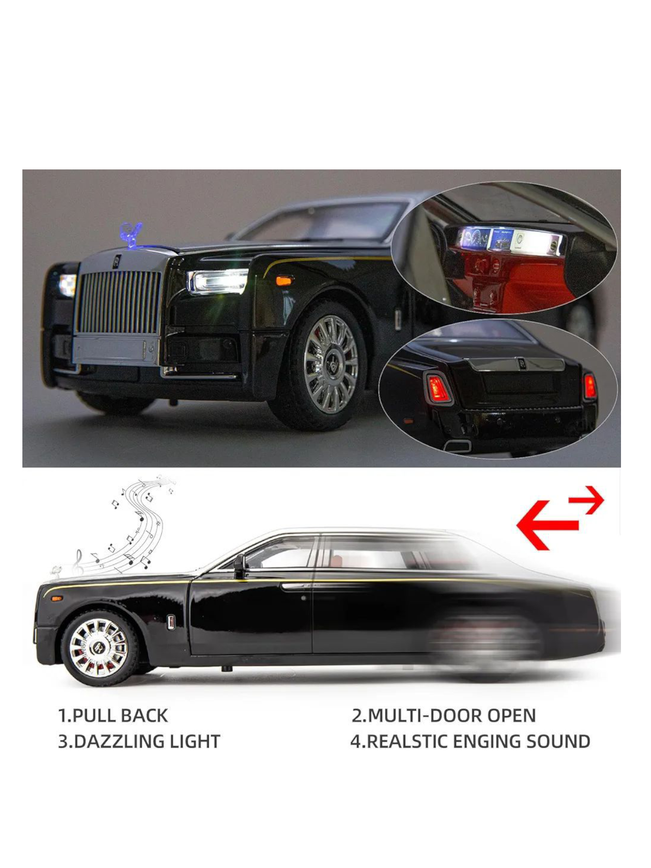 Rolls Royce Phantom 1:18 Scale Diecast