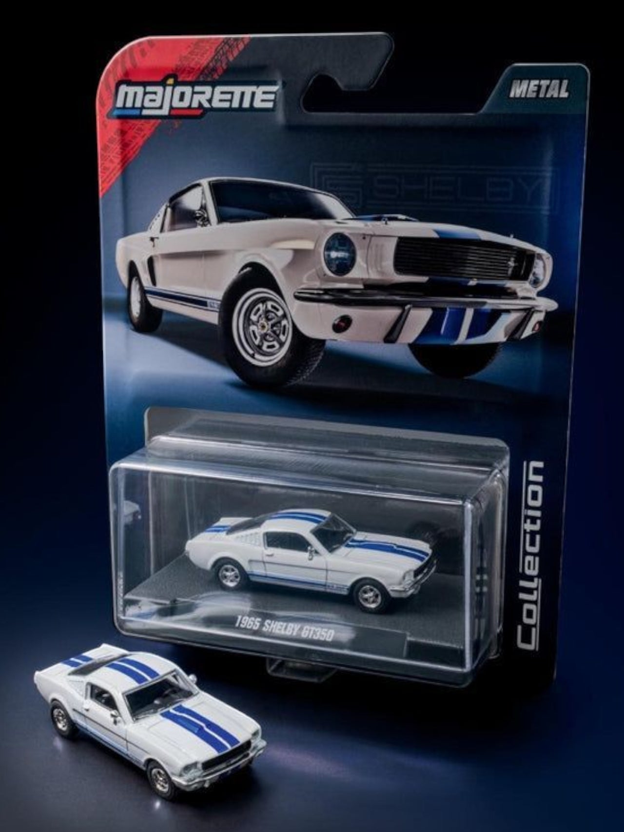 Majorette 1965 Shelby gt350 collection 1:64 Scale