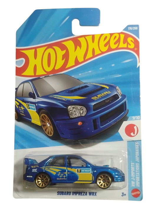 HotWheels "Subaru Impreza WRX" Imported Mainline 1:64 Scale