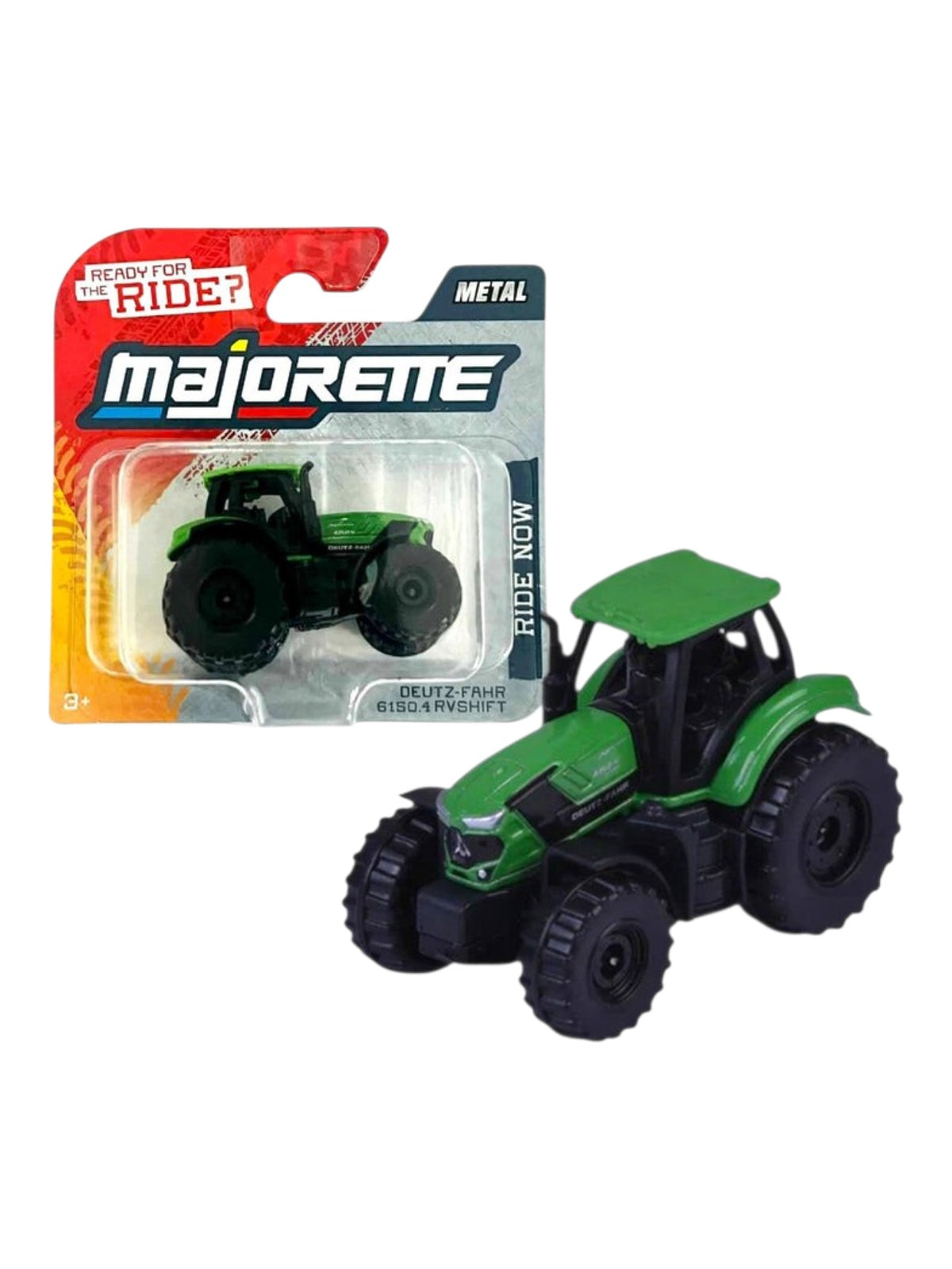 Majorette Metal Street Cars "Deutz-Fahr 6150 4 RVShift Diecast Model 1:64 Scale