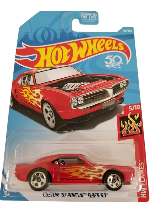 Hot wheels custom '67 pontiac firebird imported mainline 1:64 Scale