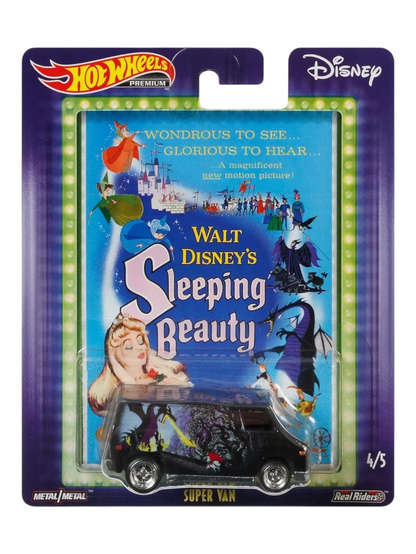 Hotwheels Super Van Disney Sleeping Beauty Premium Imported 1:64 Scale