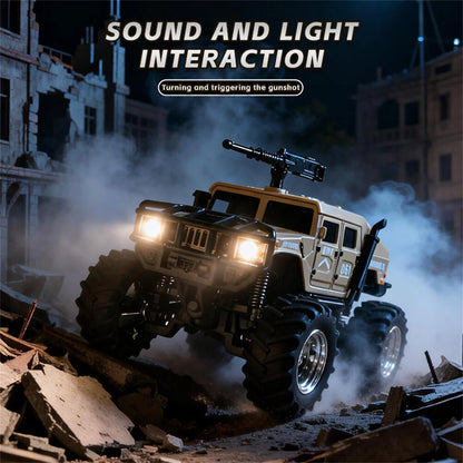 TRASPED Mini RC Crawler 1:64 Scale – Random Assortment | 2.4GHz Remote Control | LED Lights