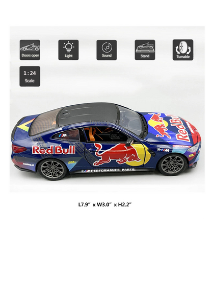 CCA Redbull Livery BMW M4 DTM/ BMW M4 1:24 Scale Diecast