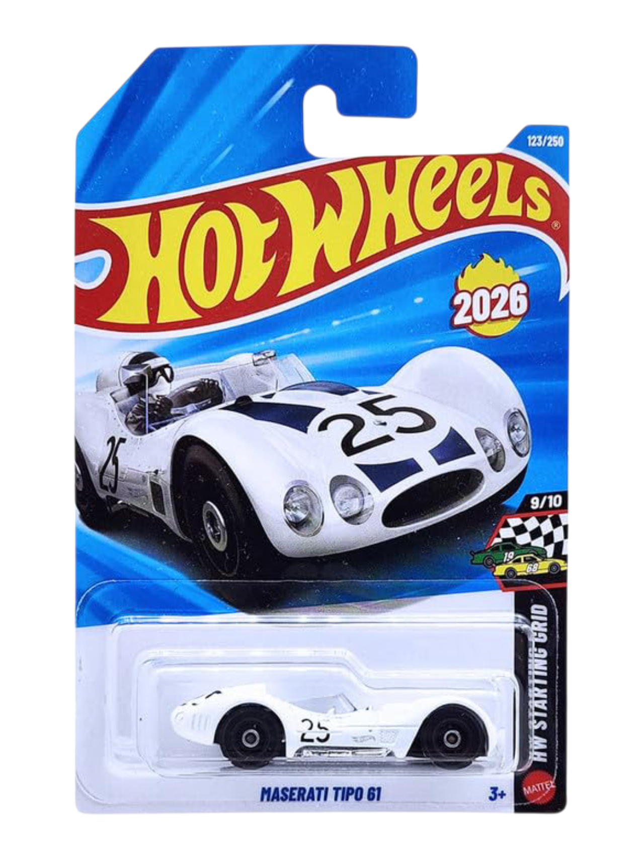 HotWheels Maserati Tipo 61 Imported Mainline 1:64 Scale