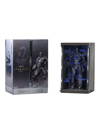 ZD Toys: Iron Man MK 1 Marvel 10th Anniversary Action Figure with the Hall of Armor - 7 Inch, Imported 1:10 Scale