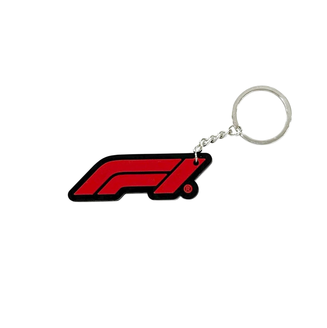 Hotwheels f1 car keychain