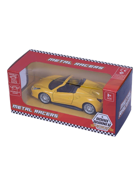Road Burner Metal Racers Ferrari Pull Back