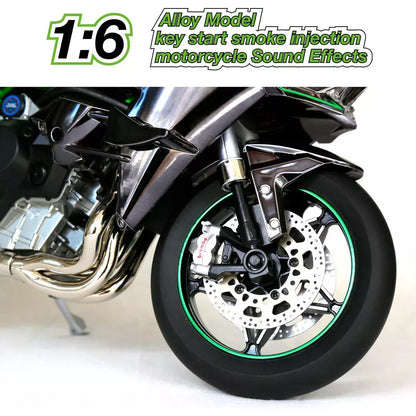 Kawasaki H2R Alloy Model 1:6 Scale (Matte Black)