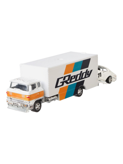 HotWheels Car Culture Team Transport Nissan Laurel 2000 SGX Sakura Sprinter #2 Imported 1:64 Scale