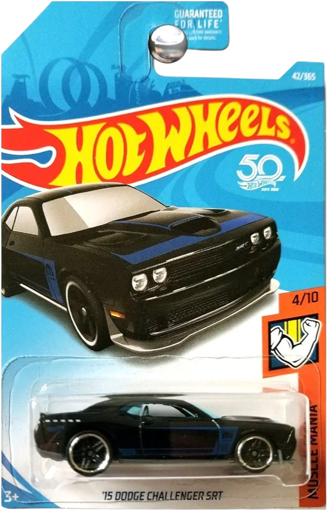 Hotwheels 15 DODGE CHALLENGER SRT Imported Mainline 1:64 Scale