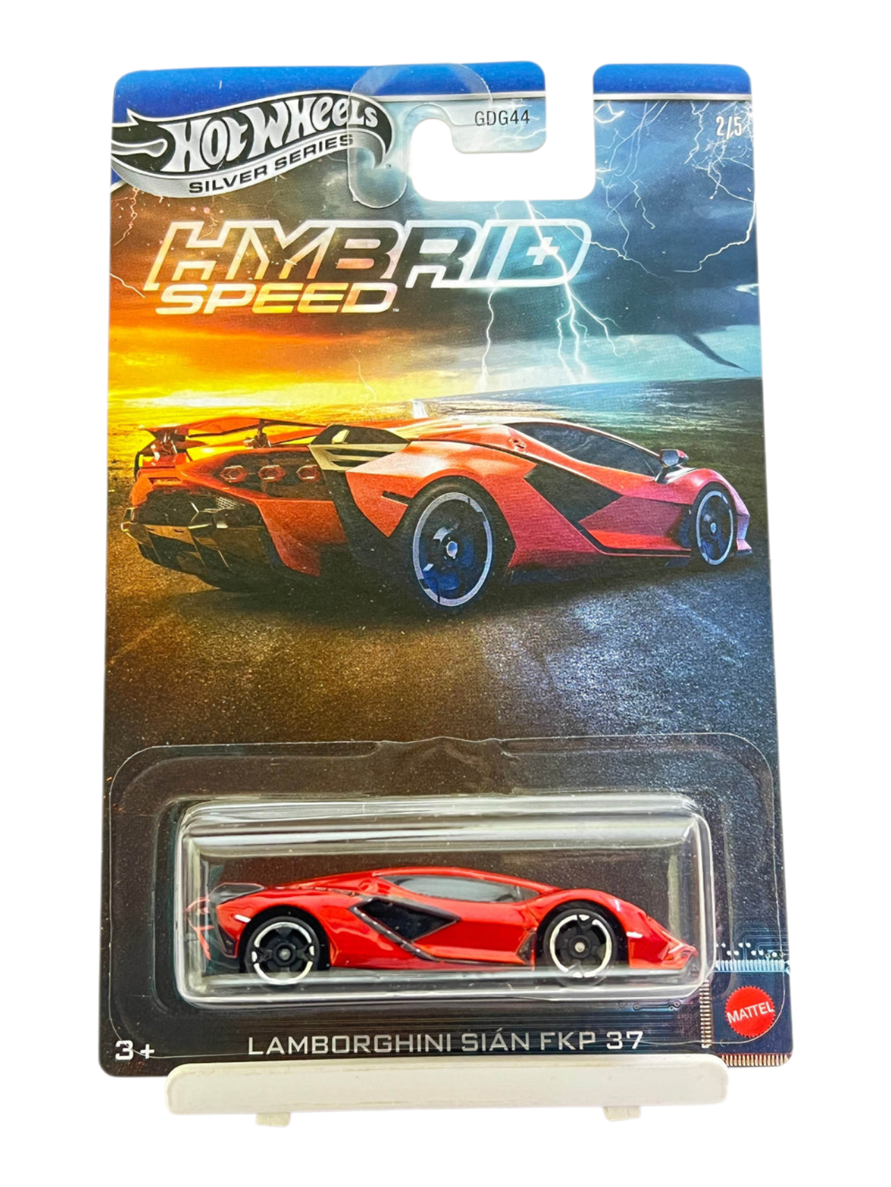 HotWheels 'Lamborghini Sian FKP 37 Imported Card Art 1:64 Scale