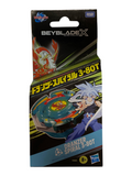 Takara Tomy Beyblade X X-Over Project Dranzer Spiral 3-80T Starter Pack Top and Launcher