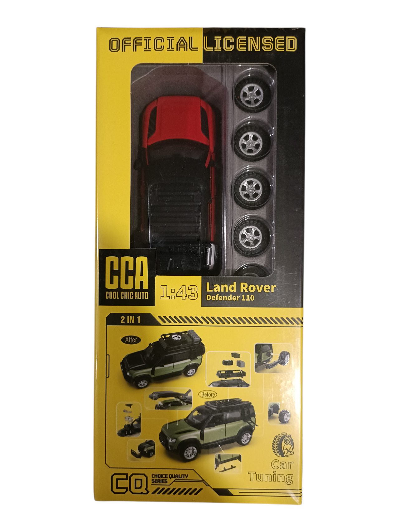 CCA Choice Quality Series Land Rover Defender 110 Car Tuning 1:43 Scale