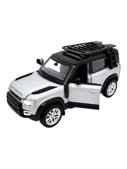 CCA Official Licensed Land Rover Defender 110 Diecast Model Car 1:43 Scale with Car Tuning Kit