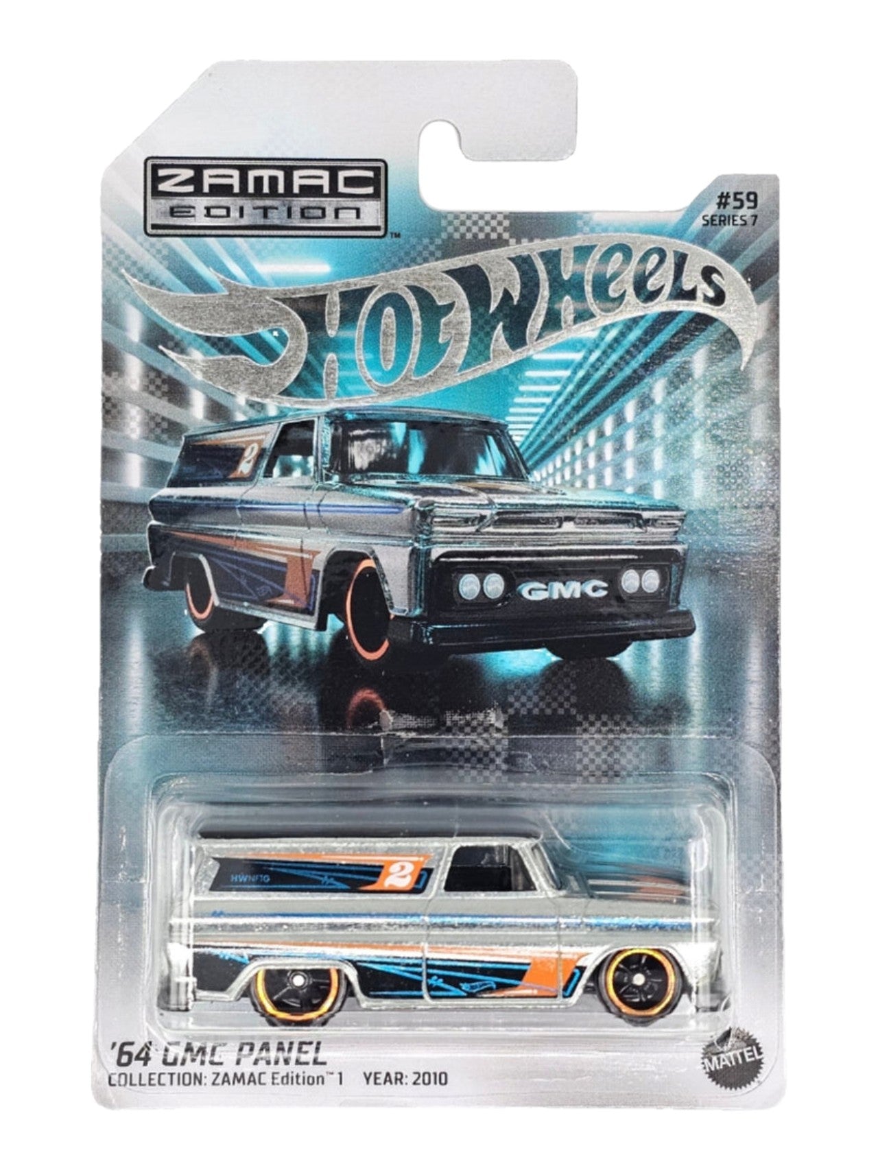 HotWheels NFT Garage 64 GMC Panel Zamac Edition 1 Imported Premium RLC 1:64 Scale Code: HXN07-NK910